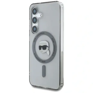 Buy Karl Lagerfeld Button Karl Head Printed Logo MagSafe Samsung Galaxy S25 black - KLD21885 - {ean13} - Home Screen Store Europe