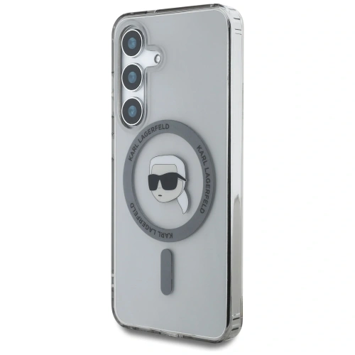 Kup Etui Karl Lagerfeld Button Karl Head Printed Logo MagSafe do Samsung Galaxy S25 czarny - KLD21885 - {ean13} - Sklep Home Screen