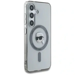 Buy Karl Lagerfeld Button Karl Head Printed Logo MagSafe Samsung Galaxy S25 black - KLD21885 - {ean13} - Home Screen Store Europe