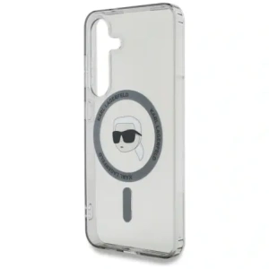 Buy Karl Lagerfeld Button Karl Head Printed Logo MagSafe Samsung Galaxy S25 black - KLD21885 - {ean13} - Home Screen Store Europe