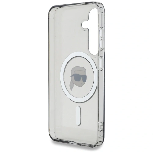 Kup Etui Karl Lagerfeld Button Karl Head Printed Logo MagSafe do Samsung Galaxy S25 černé - KLD21885 - {ean13} - Sklep Home Screen