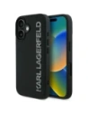 Kup Etui Karl Lagerfeld HC 3D Rubber Elongated Glitter do Apple iPhone 16 czarny - KLD21886 - {ean13} - Sklep Home Screen