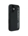 Buy Karl Lagerfeld HC 3D Rubber Elongated Glitter Apple iPhone 16 black - KLD21886 - {ean13} - Home Screen Store Europe