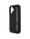 Kup Karl Lagerfeld HC 3D Rubber Elongated Glitter Apple iPhone 16 negru - KLD21886 - {ean13} - Sklep Home Screen