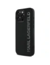 Kup Karl Lagerfeld HC 3D Rubber Elongated Glitter Apple iPhone 16 Pro negru - KLD21887 - {ean13} - Sklep Home Screen