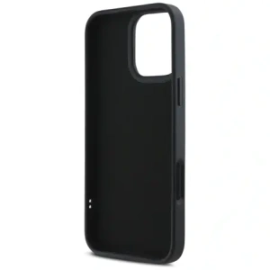 Kup Karl Lagerfeld HC 3D Rubber Elongated Glitter Apple iPhone 16 Pro negru - KLD21887 - {ean13} - Sklep Home Screen