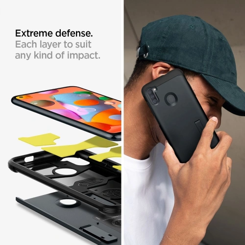 Buy Spigen Tough Armor Samsung Galaxy A11 Metal Slate - SPN1099MTL - {ean13} - Home Screen Store Europe