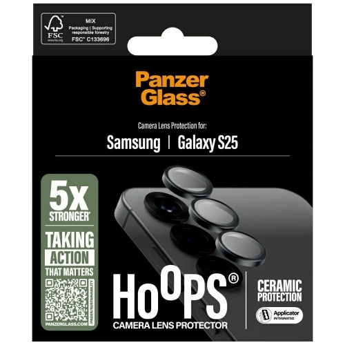 Kup Keramické sklo na objektiv PanzerGlass Hoops Lens Protector pro Samsung Galaxy S25 keramické - PZG795 - {ean13} - Sklep Home Screen
