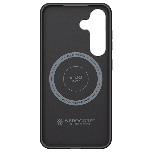 Kup Samsung Spigen Enzo Aramid Magnet Galaxy S25 schwarz-silber - SMG1274 - {ean13} - Sklep Home Screen