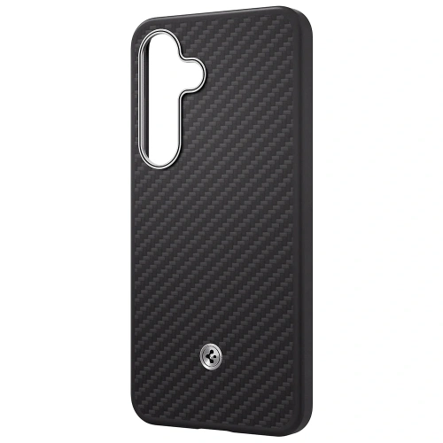 Kup Samsung Spigen Enzo Aramid Magnet Galaxy S25 schwarz-silber - SMG1274 - {ean13} - Sklep Home Screen