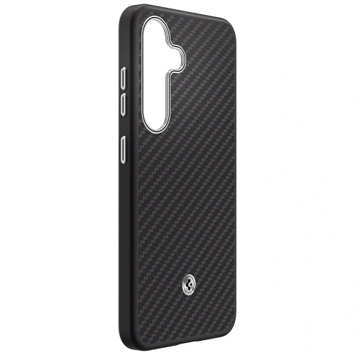 Kup Samsung Spigen Enzo Aramid Magnet Galaxy S25 schwarz-silber - SMG1274 - {ean13} - Sklep Home Screen