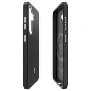 Buy Samsung Spigen Enzo Aramid Magnet Galaxy S25 black-silver - SMG1274 - {ean13} - Home Screen Store Europe