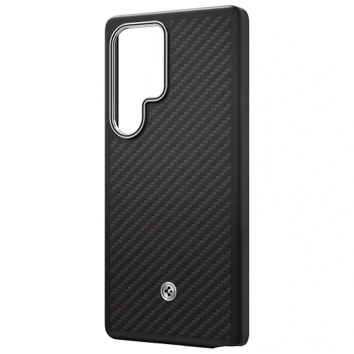 Buy Samsung Spigen Enzo Aramid Magnet Galaxy S25 Ultra black-silver - SMG1275 - {ean13} - Home Screen Store Europe