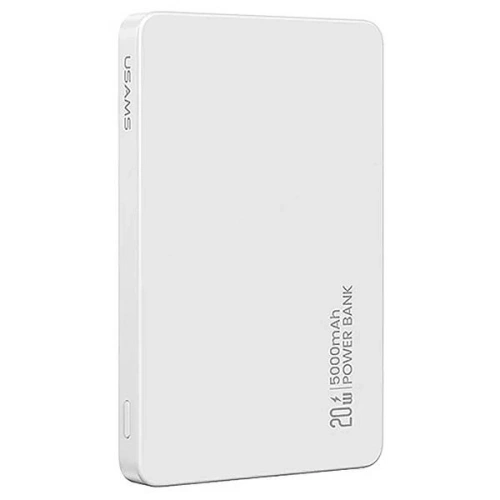 Kup Powerbank s bezdrátovým nabíjením USAMS US-CD231 5000mAh 20W PD Rychlé nabíjení bílý/white - USA1226 - {ean13} - Sklep Home Screen