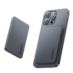 Buy USAMS US-CD231 Power bank with wireless charging 5000mAh 20W PD Fast Charge gray/tarnish - USA1227 - {ean13} - Home Screen Store Europe