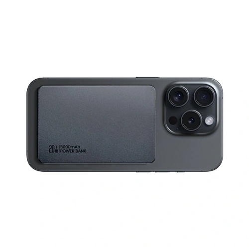 Kup Banca de alimentare USAMS US-CD231 cu încărcare wireless 5000mAh 20W PD Încărcare rapidă titan - USA1228 - {ean13} - Sklep Home Screen