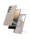 Buy Spigen Silicone Fit Mag MagSafe Samsung Galaxy S25 Ultra Natural Titanium - SPN16641 - {ean13} - Home Screen Store Europe