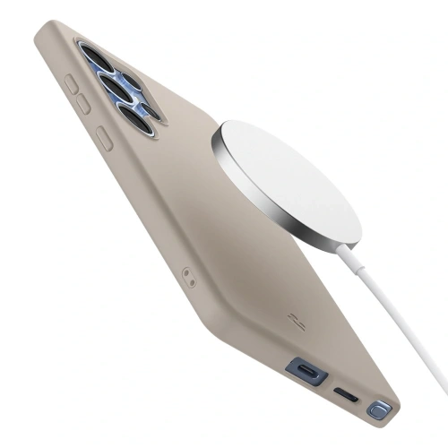 Buy Spigen Silicone Fit Mag MagSafe Samsung Galaxy S25 Ultra Natural Titanium - SPN16641 - {ean13} - Home Screen Store Europe