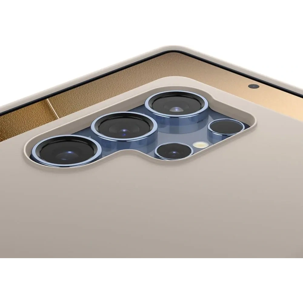 Etui Spigen Silicone Fit Mag MagSafe Samsung Galaxy S25 Ultra Natural Titanium