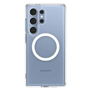Buy Spigen Ultra Hybrid Mag MagSafe Samsung Galaxy S25 Ultra Clear/white - SPN16642 - {ean13} - Home Screen Store Europe