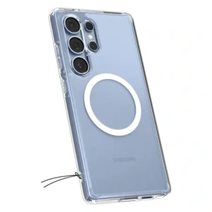 Kup Etui Spigen Ultra Hybrid Mag MagSafe Samsung Galaxy S25 Ultra Clear/white - SPN16642 - {ean13} - Sklep Home Screen