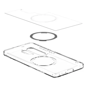 Kup Etui Spigen Ultra Hybrid Mag MagSafe Samsung Galaxy S25 Ultra Clear/bílá - SPN16642 - {ean13} - Sklep Home Screen