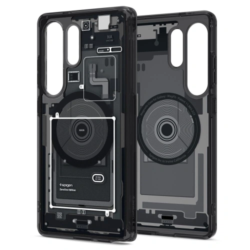 Buy Spigen Ultra Hybrid Mag MagSafe Samsung Galaxy S25 Ultra Zero One Black - SPN16644 - {ean13} - Home Screen Store Europe