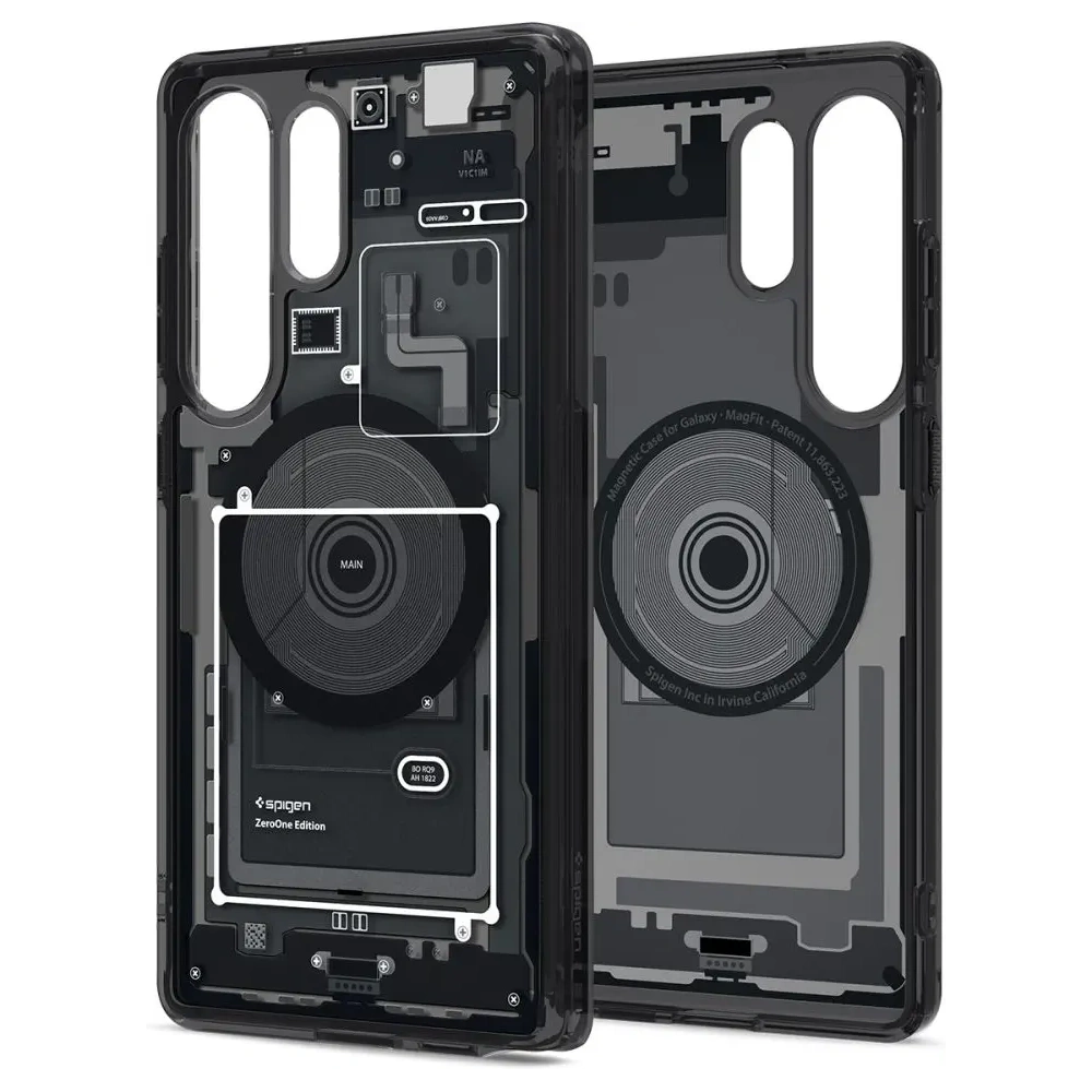 Etui Spigen Ultra Hybrid Mag MagSafe Samsung Galaxy S25 Ultra Zero One Black