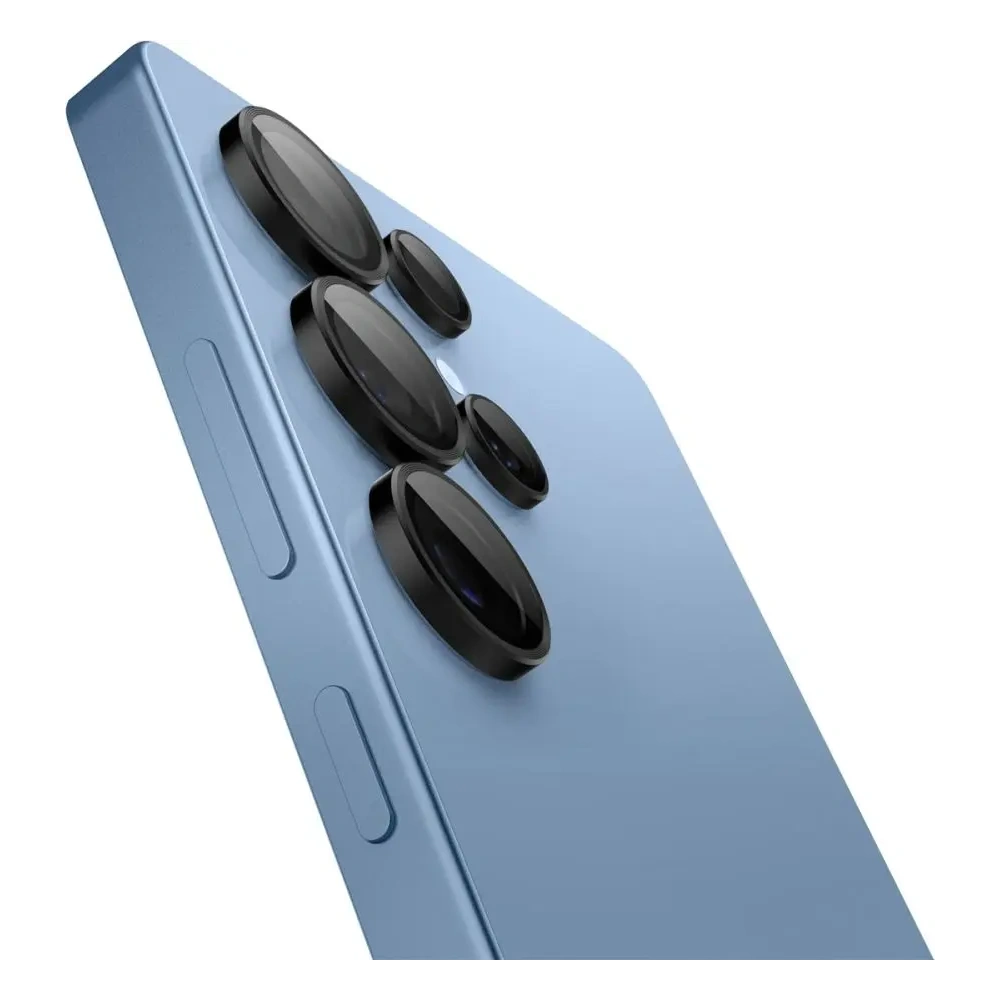 Szkło hartowane na aparat Spigen Optik Pro HD Glas.tr ez Fit Camera Protector Galaxy S25 Ultra Black [2 PACK]