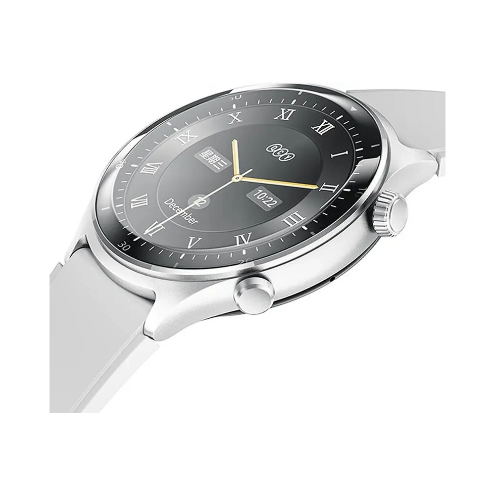 Smartwatch QCY GT3 S7 AMOLED 1.43" 3ATM (srebrny)