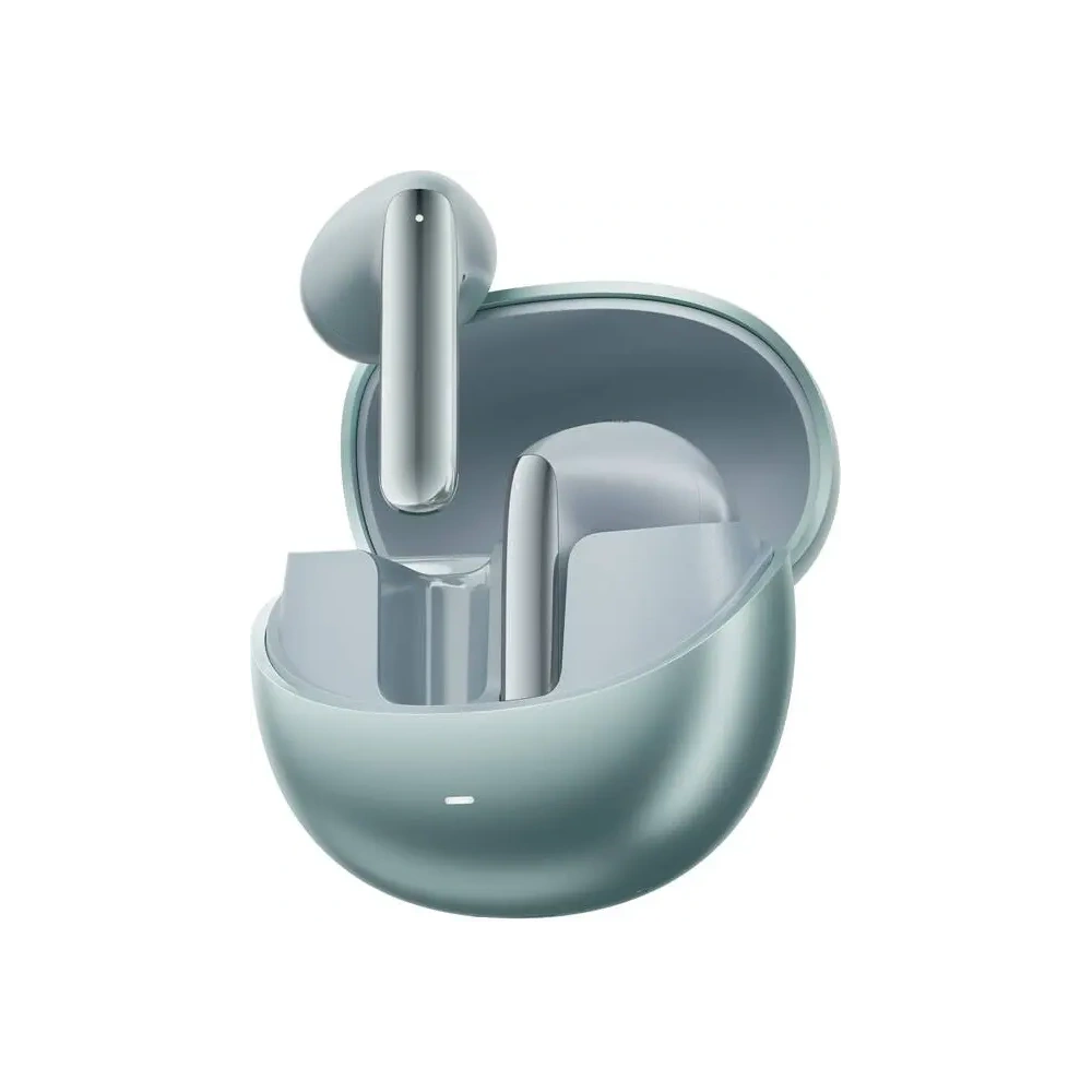 Bezprzewodowe słuchawki douszne TWS QCY AilyBuds Pro+ HT10 Pro ANC Bluetooth 5.3 HFP, A2DP, AVRCP IPX5 (zielone)