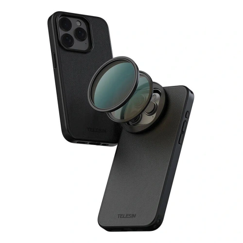 Buy TELESIN magnetic filter frame case for Apple iPhone 15 Pro Max - TLS226 - {ean13} - Home Screen Store Europe