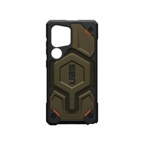 Buy UAG Urban Armor Gear Monarch Pro Samsung Galaxy S25 Ultra 5G with built-in magnetic module (kevlar element green) - UAG1470 - {ean13} - Home Screen Store Europe