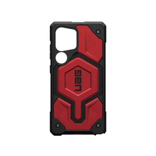 Buy UAG Urban Armor Gear Monarch Pro Samsung Galaxy S25 Ultra 5G with built-in magnetic module (crimson) - UAG1472 - {ean13} - Home Screen Store Europe