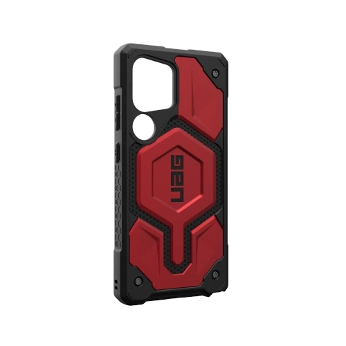 Buy UAG Urban Armor Gear Monarch Pro Samsung Galaxy S25 Ultra 5G with built-in magnetic module (crimson) - UAG1472 - {ean13} - Home Screen Store Europe