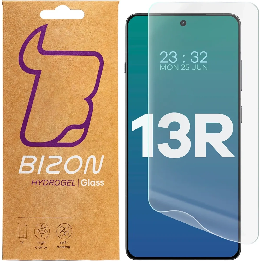 Folia hydrożelowa na ekran Bizon Glass Hydrogel Front do OnePlus 13R [2 PACK]