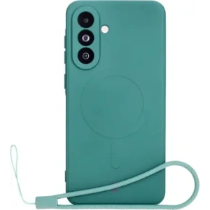 Buy Bizon Case Silicone Magnetic Sq Samsung Galaxy A36 5G dark green - BIZ8314 - {ean13} - Home Screen Store Europe