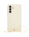 Kup Silikonový kryt s magnetickým kroužkem Bizon Case Silicone Magnetic Sq pro Samsung Galaxy A56 5G béžový - BIZ8315 - {ean13} - Sklep Home Screen
