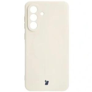 Buy Bizon Case Silicone Magnetic Sq Samsung Galaxy A56 5G beige - BIZ8315 - {ean13} - Home Screen Store Europe