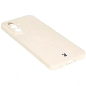 Buy Bizon Case Silicone Magnetic Sq Samsung Galaxy A56 5G beige - BIZ8315 - {ean13} - Home Screen Store Europe