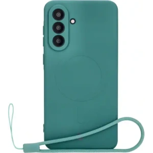 Buy Bizon Case Silicone Magnetic Sq Samsung Galaxy A56 5G dark green - BIZ8317 - {ean13} - Home Screen Store Europe