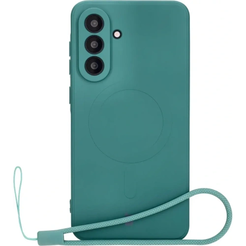 Kup Bizon tok szilikon Magnetic Sq Samsung Galaxy A56 5G sötétzöld - BIZ8317 - {ean13} - Sklep Home Screen