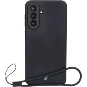 Kup Silikonowe etui z pierścieniem magnetycznym Bizon Case Silicone Magnetic Sq do Samsung Galaxy A56 5G czarne - BIZ8318 - {ean13} - Sklep Home Screen