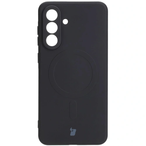 Kup Silikonový obal s magnetickým kroužkem Bizon Case Silicone Magnetic Sq pro Samsung Galaxy A56 5G černý - BIZ8318 - {ean13} - Sklep Home Screen