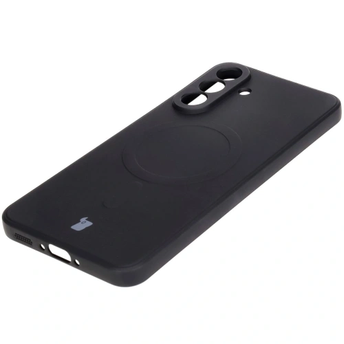Kup Silikonový obal s magnetickým kroužkem Bizon Case Silicone Magnetic Sq pro Samsung Galaxy A56 5G černý - BIZ8318 - {ean13} - Sklep Home Screen