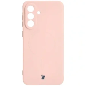 Buy Bizon Case Silicone Magnetic Sq Samsung Galaxy A56 5G light pink - BIZ8319 - {ean13} - Home Screen Store Europe