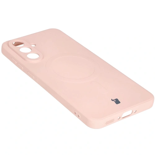 Buy Bizon Case Silicone Magnetic Sq Samsung Galaxy A56 5G light pink - BIZ8319 - {ean13} - Home Screen Store Europe