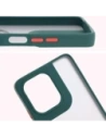 Kup Etui z uchwytem na palec Bizon Case Hybrid Ring do Motorola Moto G75 5G zakouřené s tmavě zeleným rámečkem - BIZ8322 - {ean13} - Sklep Home Screen