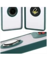 Kup Etui z uchwytem na palec Bizon Case Hybrid Ring do Motorola Moto G75 5G zakouřené s tmavě zeleným rámečkem - BIZ8322 - {ean13} - Sklep Home Screen