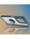 Kup Bizon Case Hybrid Ring Motorola Moto G75 5G rauchig mit einem dunkelgrünen Rahmen - BIZ8322 - {ean13} - Sklep Home Screen
